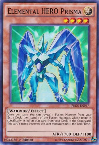 Elemental HERO Prisma - DT03-EN007 Duel Terminal Normal Parallel Rare Limited Edition