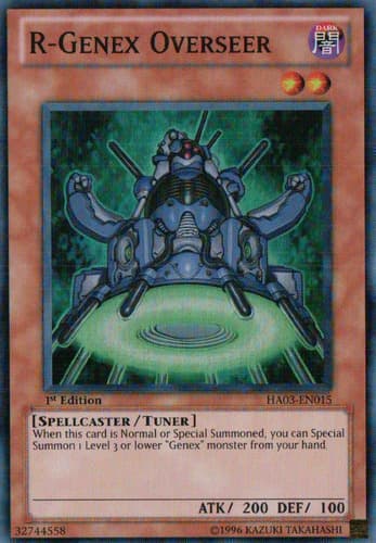 R-Genex Overseer - DT03-EN022 Rare Limited Edition