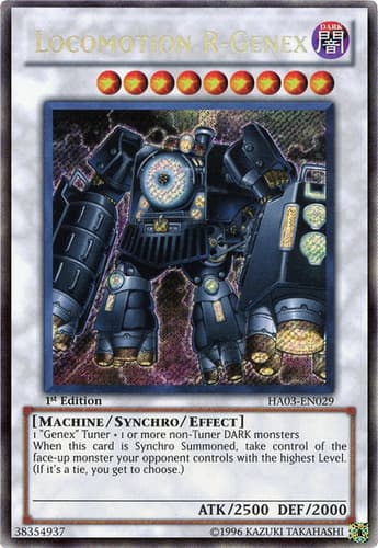 Locomotion R-Genex - DT03-EN039 Ultra Rare Limited