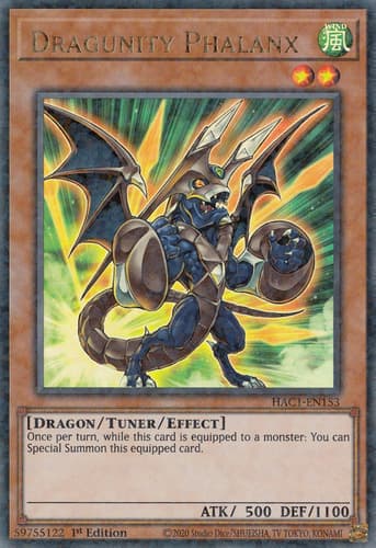 Dragunity Phalanx - DT03-EN063 Rare Limited