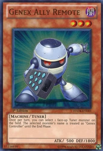 Genex Ally Remote - DT04-EN011 Rare Limited