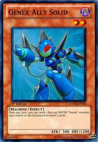 Genex Ally Solid - DT04-EN015 Duel Terminal Normal Parallel Rare Limited Edition