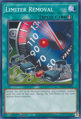 Limiter Removal - DT04-EN045 Parallel Rare Limited