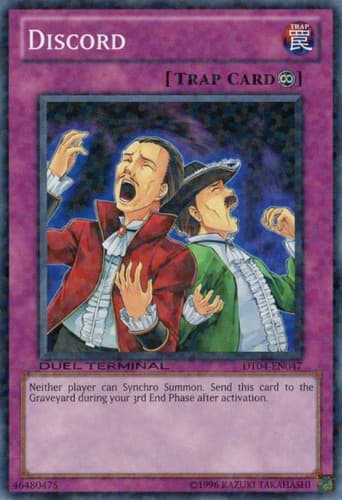 Discord - DT04-EN047 Duel Terminal Normal Parallel Rare Limited Edition