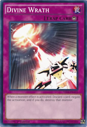 Divine Wrath - DT04-EN050 Duel Terminal Normal Parallel Rare Limited Edition