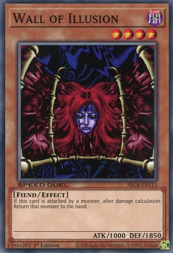 Wall of Illusion - DT04-EN057 Duel Terminal Normal Parallel Rare Limited Edition