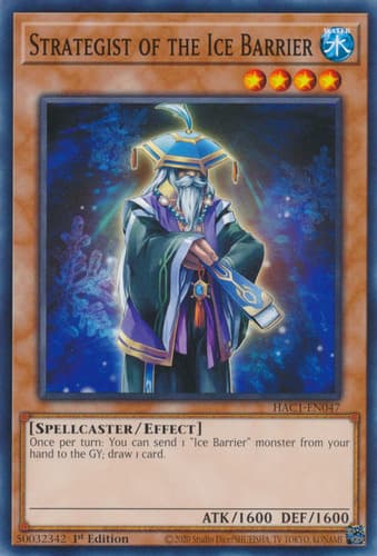 Strategist of the Ice Barrier - DT04-EN082 Common Limited Edition