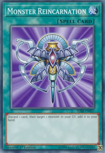Monster Reincarnation - DT04-EN095 Duel Terminal Normal Parallel Rare Limited Edition