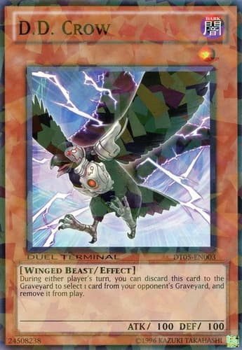 D.D. Crow - DT05-EN003 Duel Terminal Normal Parallel Rare Limited Edition