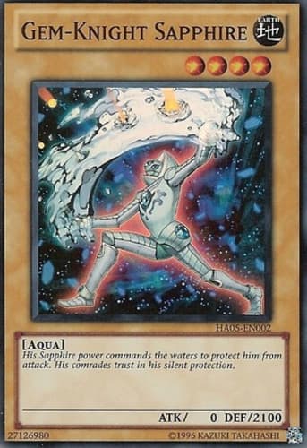 Gem-Knight Sapphire - DT05-EN017 Common Limited