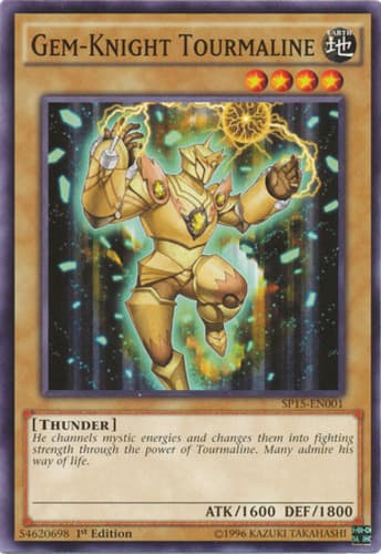 Gem-Knight Tourmaline - DT05-EN018 Common Limited