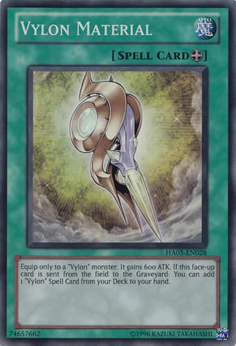 Vylon Material - DT05-EN045 Duel Terminal Rare Parallel Rare Limited Edition