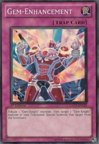 Gem-Enhancement - DT05-EN049 Duel Terminal Rare Parallel Rare Limited Edition