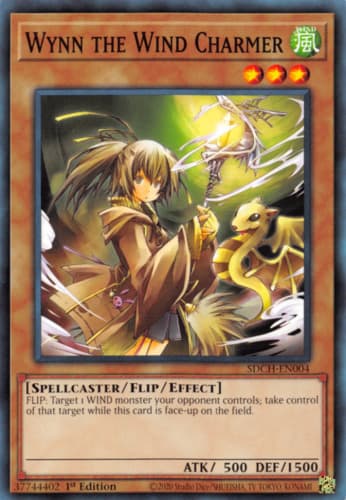 Wynn the Wind Charmer - DT05-EN057 Duel Terminal Normal Parallel Rare Limited Edition