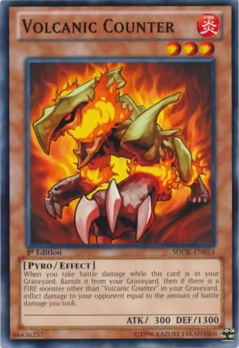 Volcanic Counter - DT05-EN060 Common Limited Edition