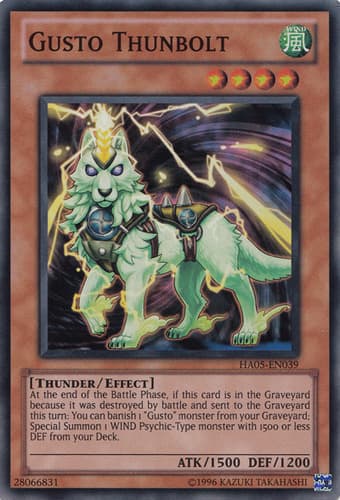 Gusto Thunbolt - DT05-EN072 Common Limited