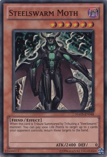 Steelswarm Moth - DT05-EN081 Rare Limited