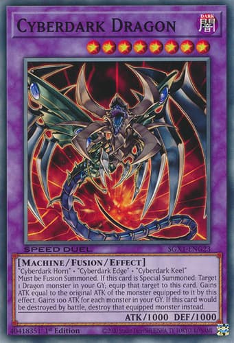 Cyberdark Dragon - DT05-EN086 Duel Terminal Rare Parallel Rare Limited Edition