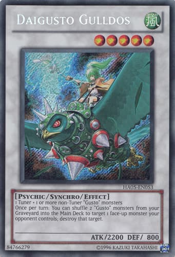 Daigusto Gulldos - DT05-EN089 Super Rare Limited
