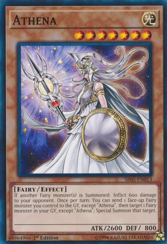 Athena - DT06-EN004 Duel Terminal Normal Parallel Rare Limited Edition