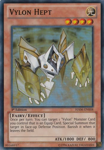 Vylon Hept - DT06-EN023 Rare Limited Edition