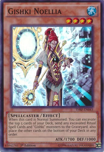 Gishki Noellia - DT06-EN025 Rare Limited