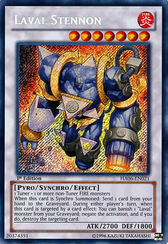Laval Stennon - DT06-EN037 Duel Terminal Super Parallel Rare Limited Edition