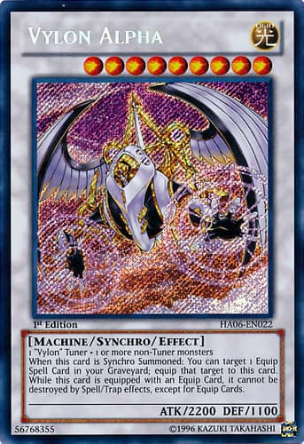 Vylon Alpha - DT06-EN038 Duel Terminal Ultra Parallel Rare Limited Edition