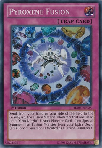 Pyroxene Fusion - DT06-EN048 Duel Terminal Normal Parallel Rare Limited Edition
