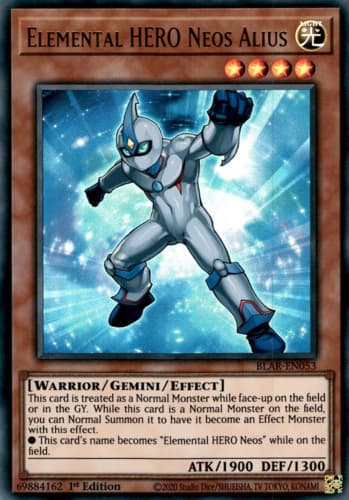 Elemental HERO Neos Alius - DT06-EN052 Common Limited