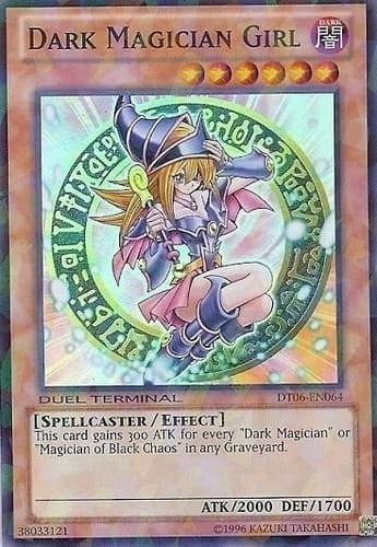 Dark Magician Girl - DT06-EN064 Duel Terminal Super Parallel Rare Limited Edition