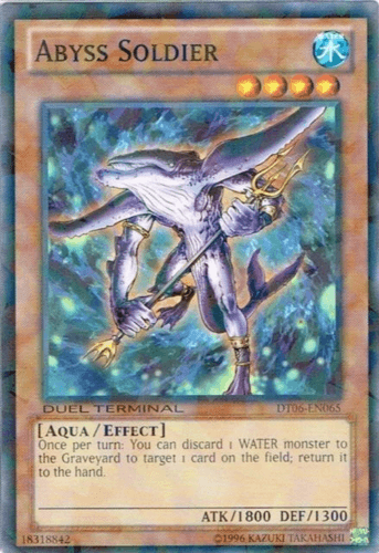 Abyss Soldier - DT06-EN065 Duel Terminal Normal Parallel Rare Limited Edition