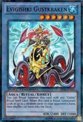 Evigishki Gustkraken - DT06-EN082 Duel Terminal Super Parallel Rare Limited Edition