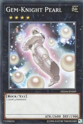Gem-Knight Pearl - DT06-EN086 Duel Terminal Super Parallel Rare Limited Edition