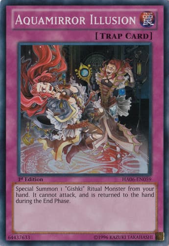 Aquamirror Illusion - DT06-EN099 Duel Terminal Normal Parallel Rare Limited Edition