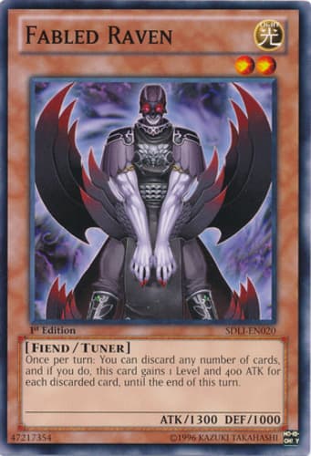 Fabled Raven - DT07-EN012 Common Limited