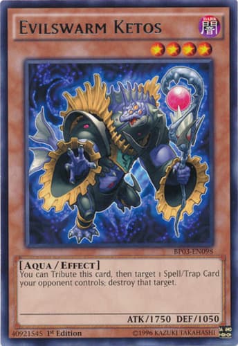 Evilswarm Ketos - DT07-EN026 Rare Limited