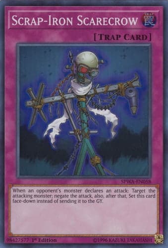 Scrap-Iron Scarecrow - DT07-EN046 Duel Terminal Normal Parallel Rare Limited Edition