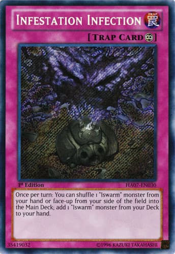 Infestation Infection - DT07-EN050 Duel Terminal Normal Parallel Rare Limited Edition