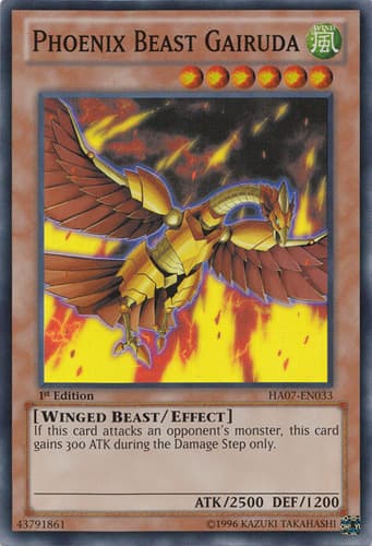 Phoenix Beast Gairuda - DT07-EN053 Common Limited