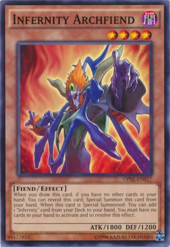 Infernity Archfiend - DT07-EN060 Duel Terminal Normal Parallel Rare Limited Edition