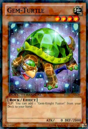 Gem-Turtle - DT07-EN061 Duel Terminal Normal Parallel Rare Limited Edition