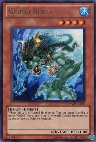 Gishki Beast - DT07-EN062 Common Limited