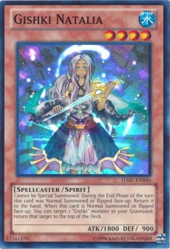Gishki Natalia - DT07-EN064 Rare Limited