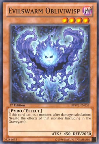 Evilswarm Obliviwisp - DT07-EN073 Common Limited