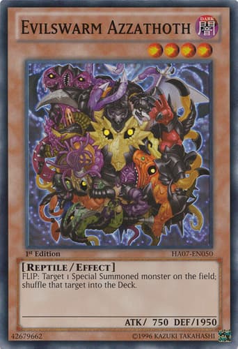 Evilswarm Azzathoth - DT07-EN074 Common Limited
