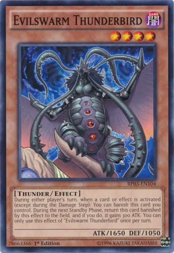 Evilswarm Thunderbird - DT07-EN075 Common Limited