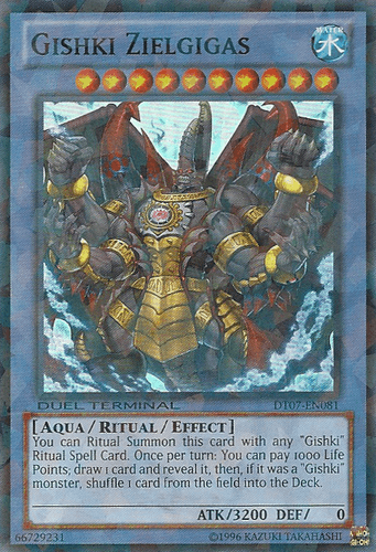Gishki Zielgigas - DT07-EN081 Duel Terminal Super Parallel Rare Limited Edition