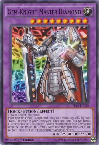 Gem-Knight Master Diamond - DT07-EN083 Ultra Rare Limited