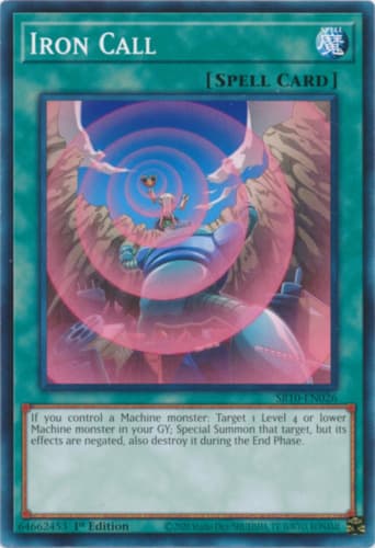 Iron Call - DT07-EN093 Common Limited